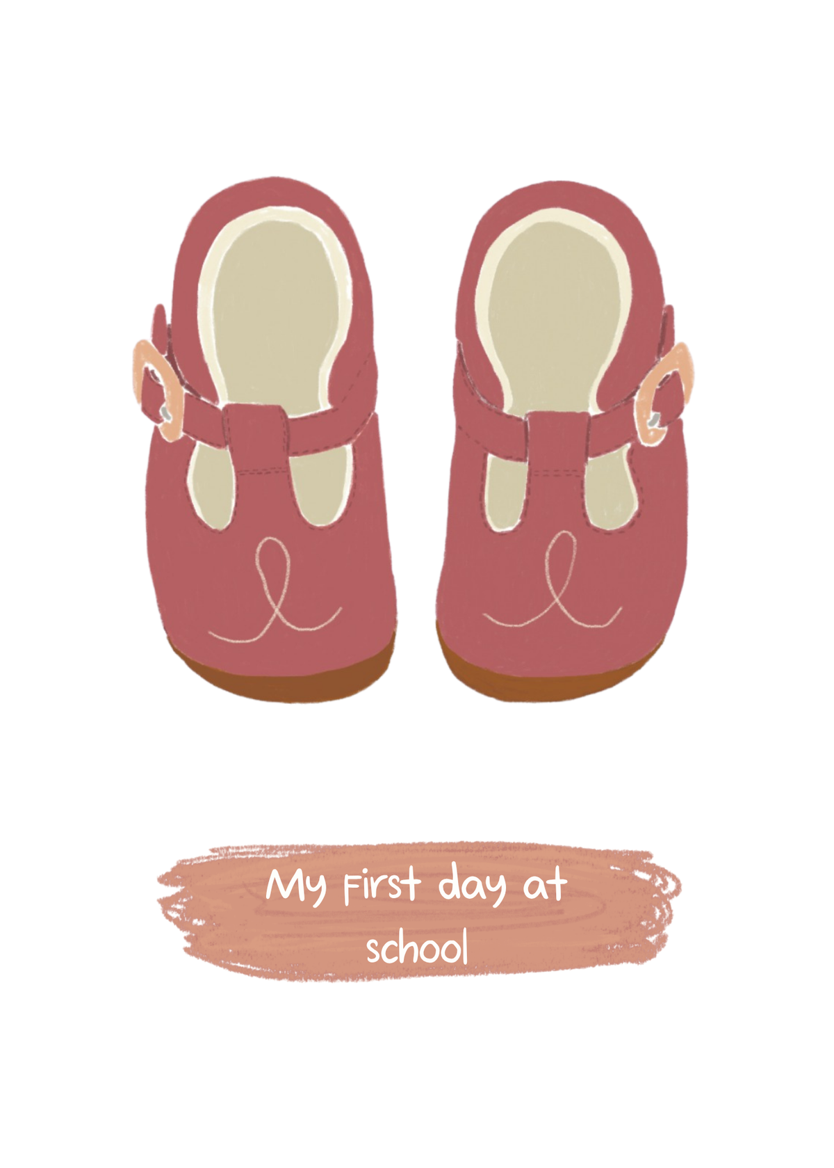 My First Day at School Card