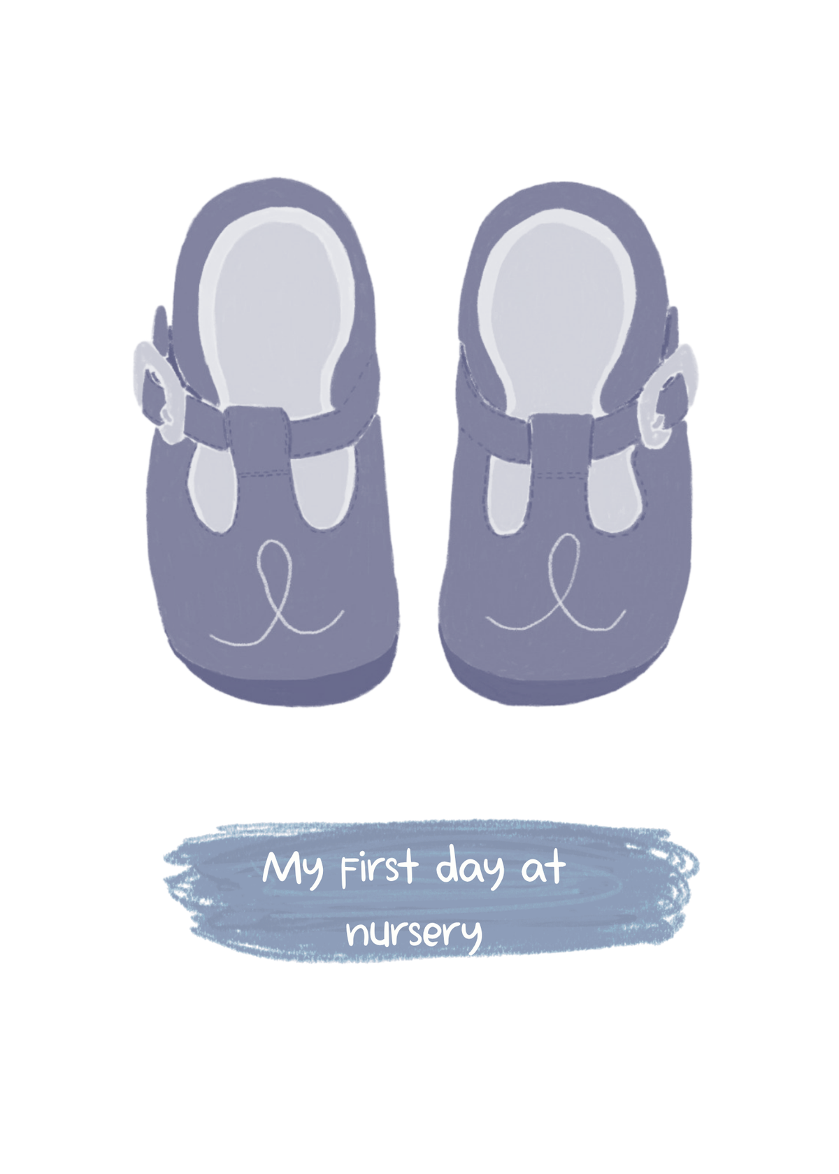 My First Day at Nursery Card