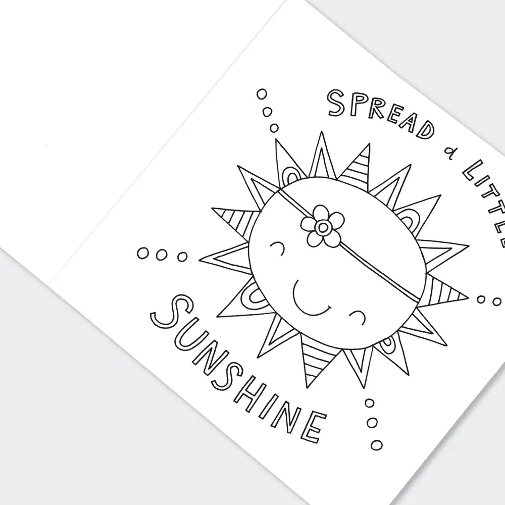 Children's Colouring Book of Happiness - Mind+Moon