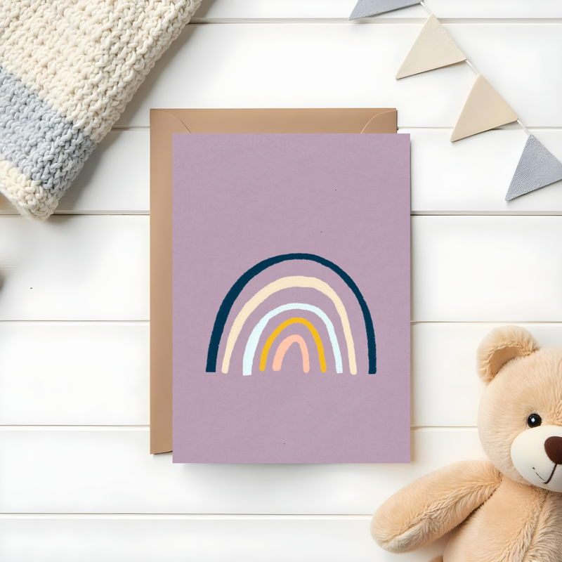 Rainbow Greeting Card - Mind+Moon
