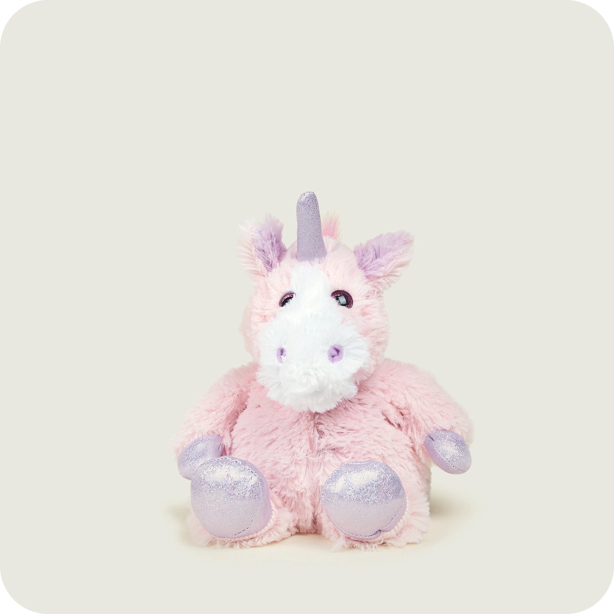 Sparkly Unicorn: Junior Warm & Cuddly Lavender Companion - Mind+Moon