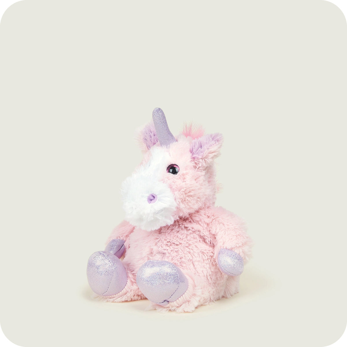 Sparkly Unicorn: Junior Warm & Cuddly Lavender Companion - Mind+Moon