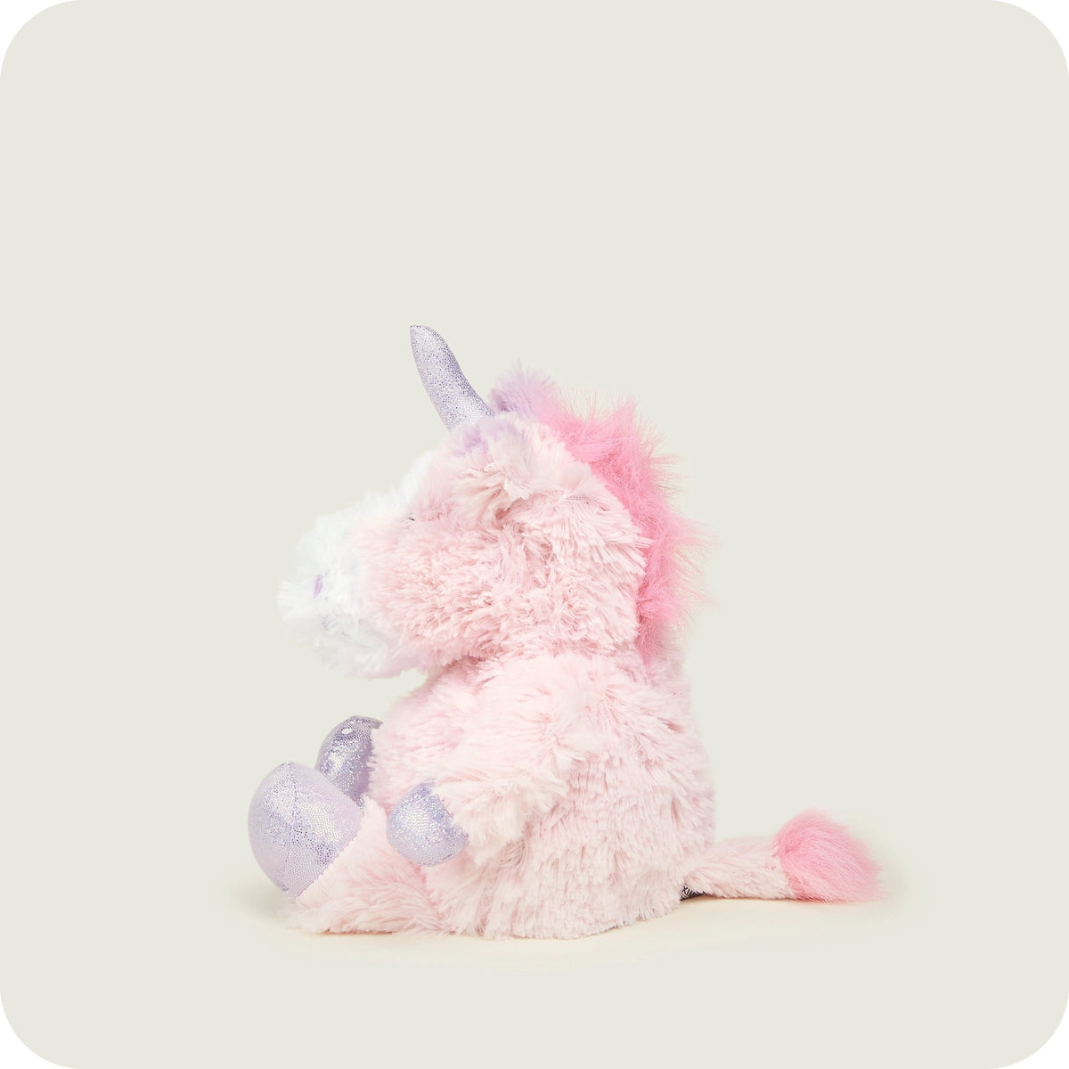 Sparkly Unicorn: Junior Warm & Cuddly Lavender Companion - Mind+Moon