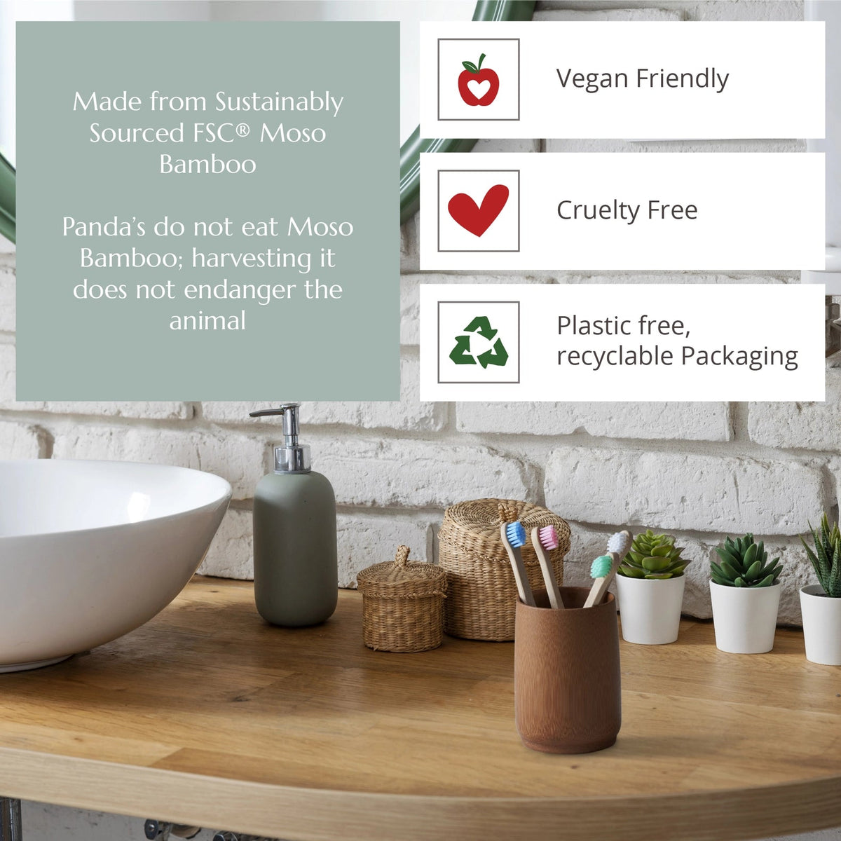 Baby Bamboo Toothbrush - Mind+Moon