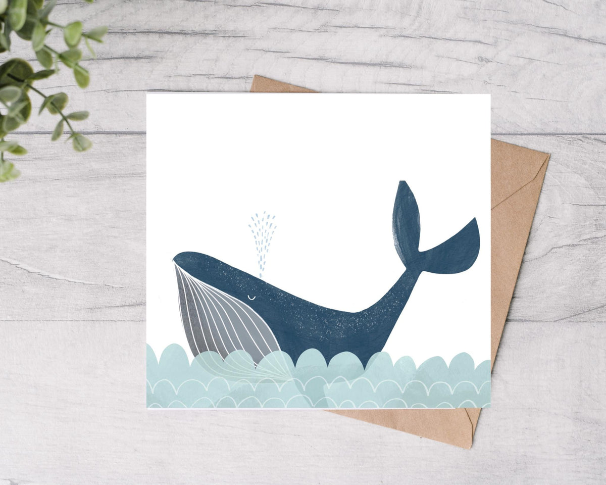 Whale Note Cards 10 Pack - Mind+Moon
