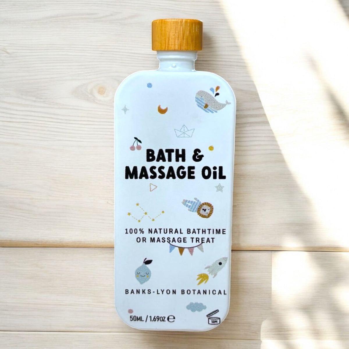 Baby and Toddler Bath and Massage Oil - Mind+Moon