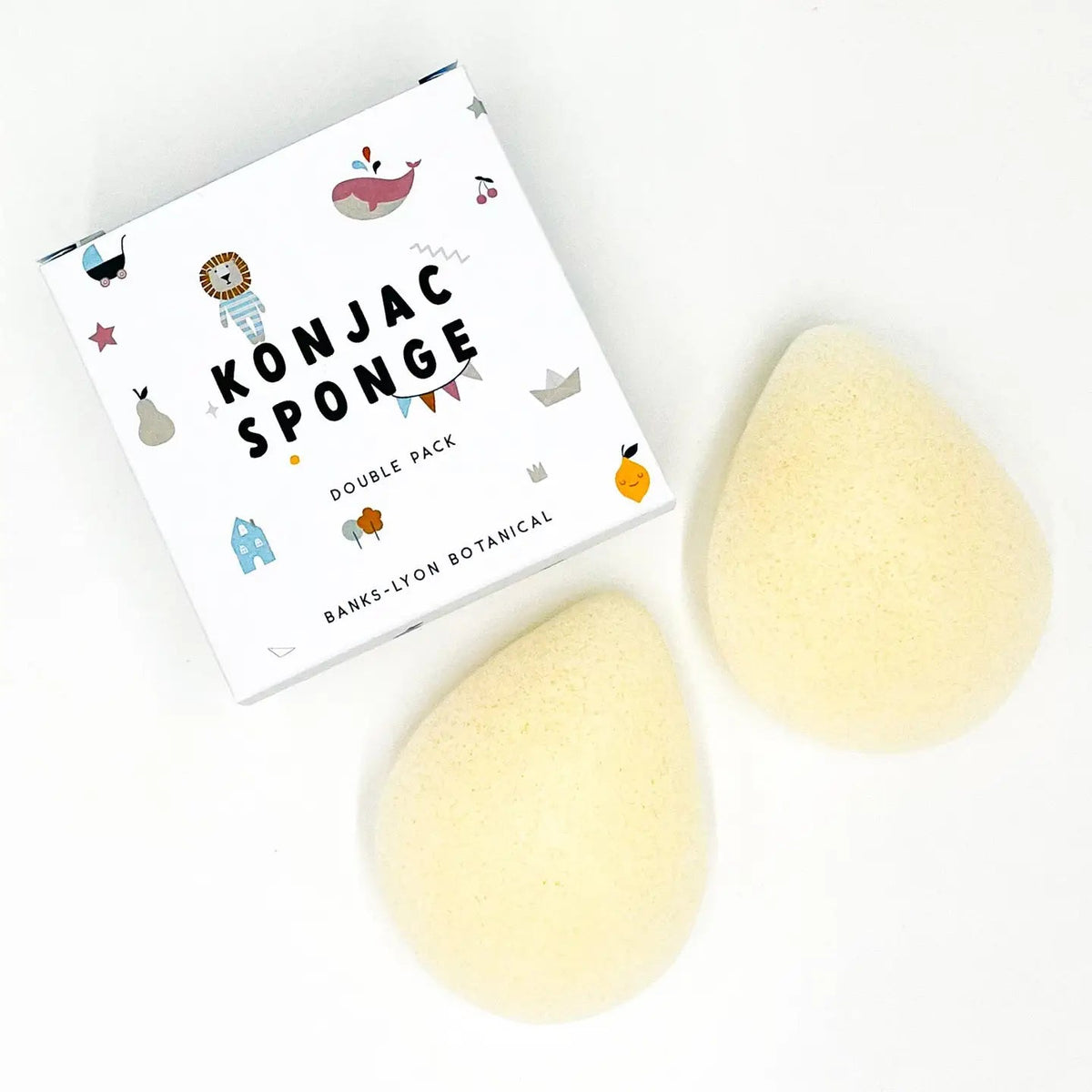 Baby Konjac Sponge - Double Pack - Mind+Moon