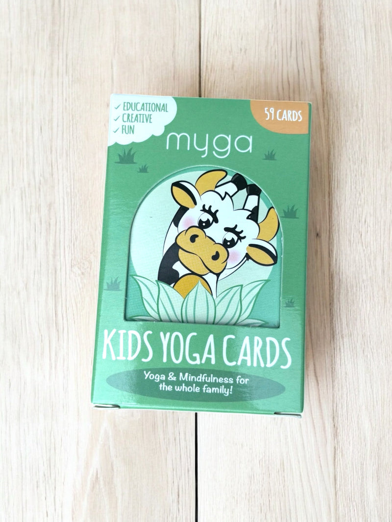 Mindful Moves: Kids Yoga & Calm Card Deck - Mind+Moon