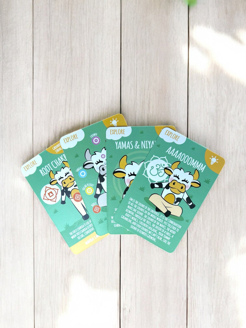 Mindful Moves: Kids Yoga & Calm Card Deck - Mind+Moon