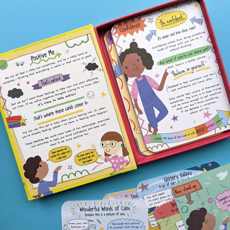 Positive Me Children's Mindfulness Flash Cards - Mind+Moon