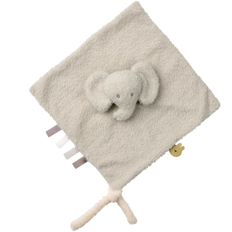 Snuggly Elephant Comforter with Dummy Attachment - Mind+Moon