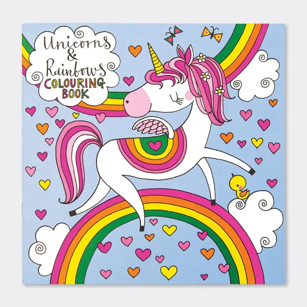 Children's Unicorns & Rainbows Colouring Book - Mind+Moon