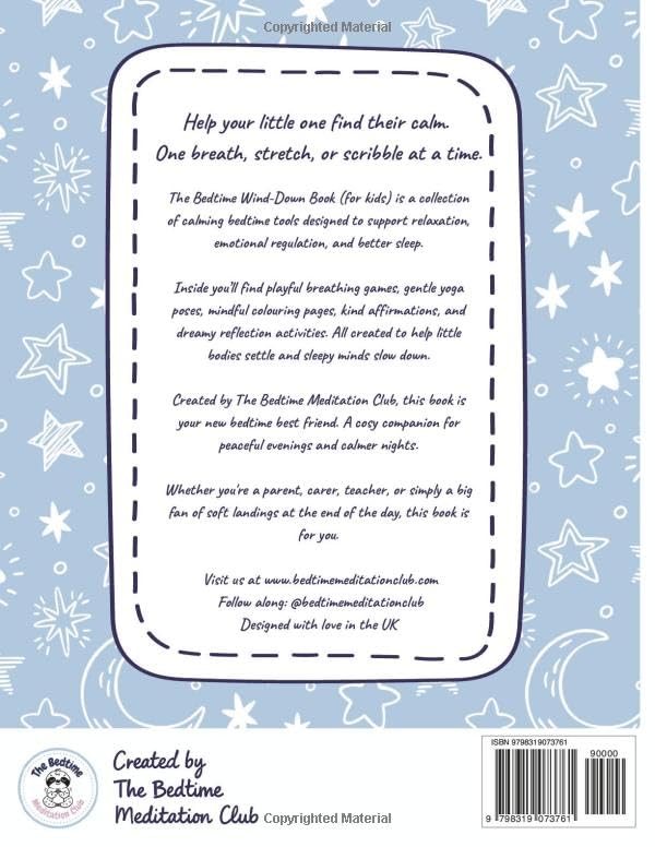 The Bedtime Wind Down Book for Kids - Mind+Moon