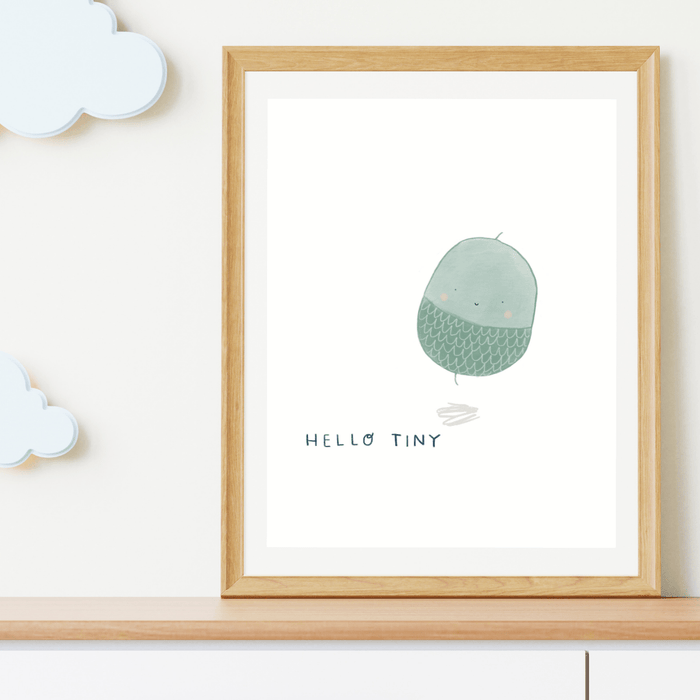 Tiny Acorn Print - Mind+Moon