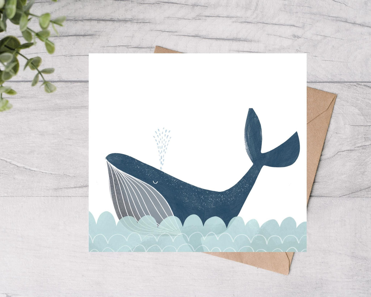 Whale Note Cards 10 Pack - Mind+Moon