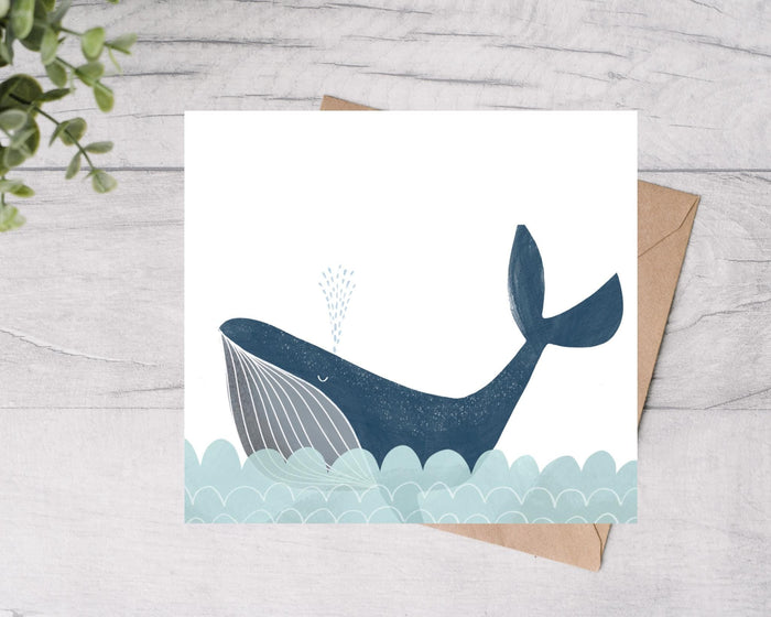 Whale Note Cards 10 Pack - Mind+Moon
