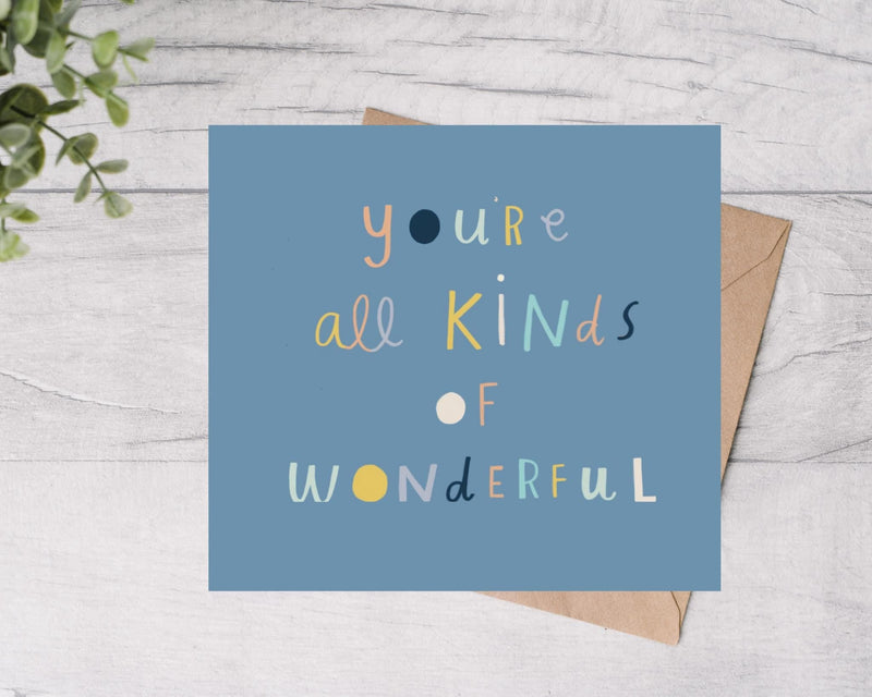 You’re All Kinds of Wonderful Note Cards 10 Pack - Mind+Moon