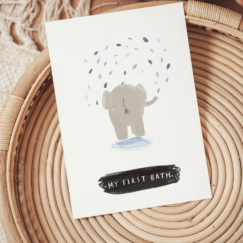 Hand Illustrated Baby Milestone Cards - Mind+Moon