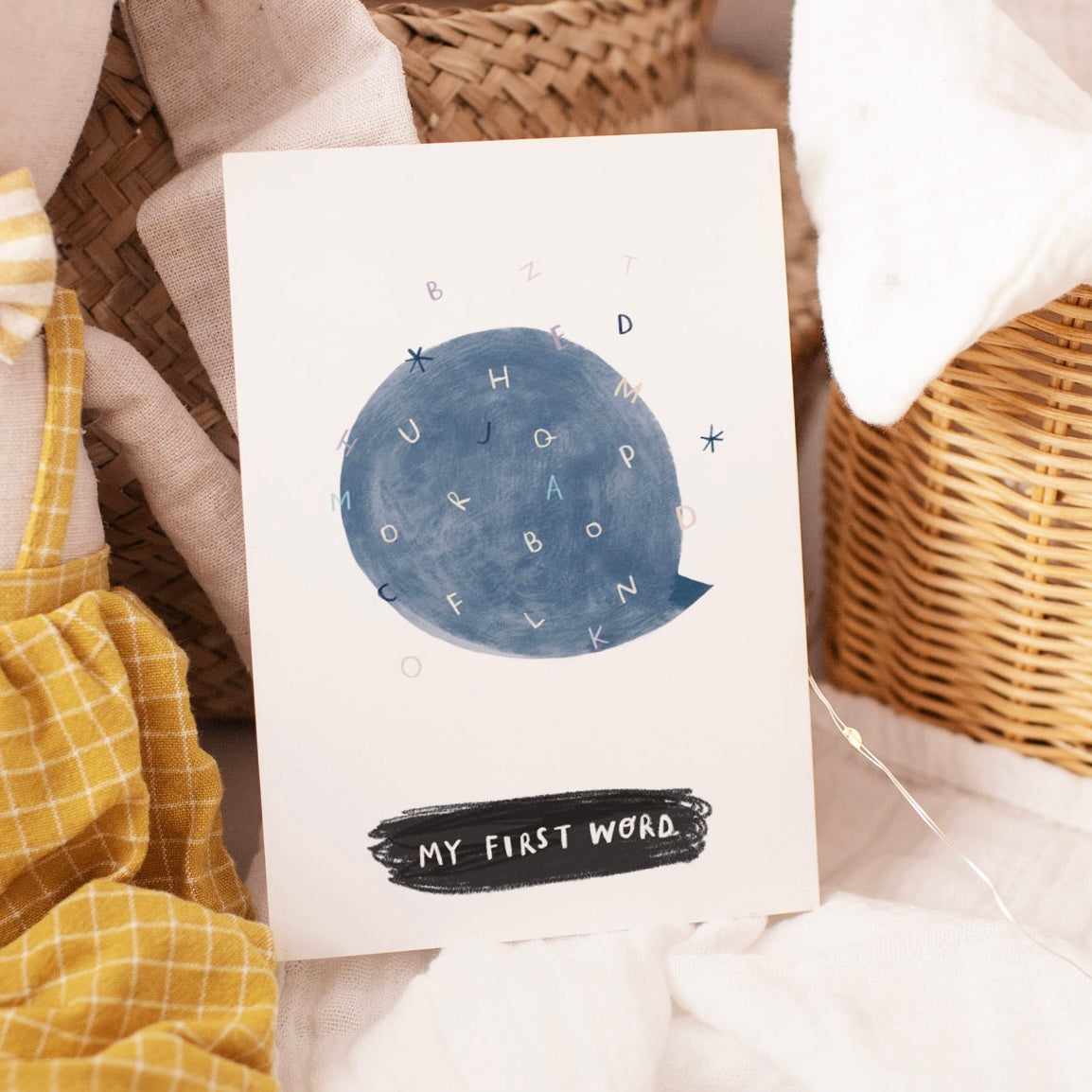 Hand Illustrated Baby Milestone Cards - Mind+Moon