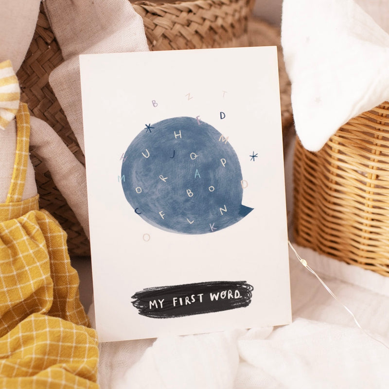 Hand Illustrated Baby Milestone Cards - Mind+Moon